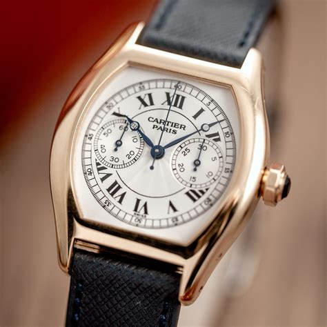 cartier tortue chronograph